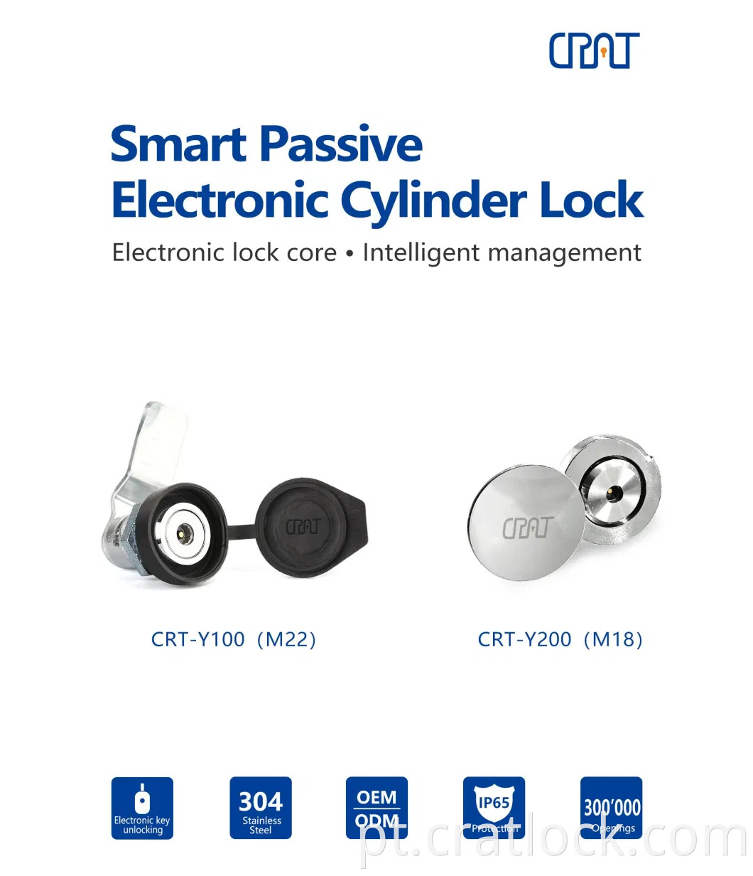 Caixa de letra inteligente sem chave Cabinet Candado Alarm Fireless Cam Lock